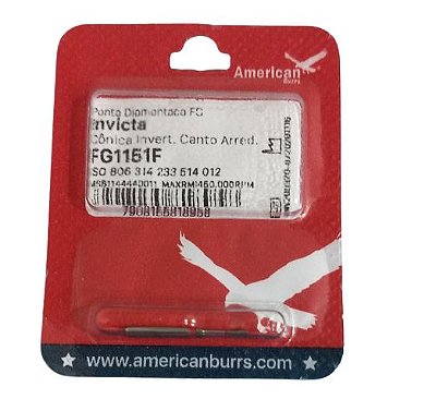 Ponta Diamantada Invicta FG 1151F  - American Burrs