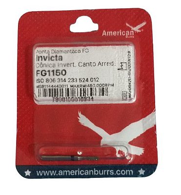 Ponta Diamantada Invicta FG 1150 - American Burrs