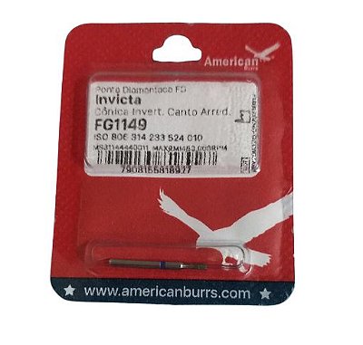 Ponta Diamantada Invicta FG 1149 - American Burrs