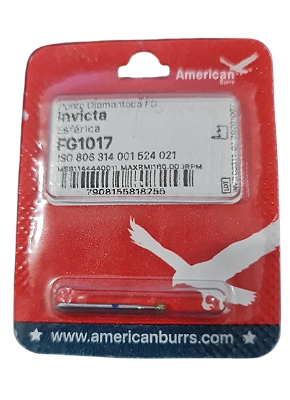 Ponta Diamantada Invicta FG 1017  - American Burrs