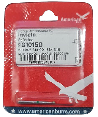 Ponta Diamantada Invicta FG 1015G - American Burrs