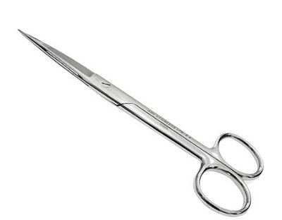 Tesoura Cirúrgica Fina-Fina Reta 14cm - Fava