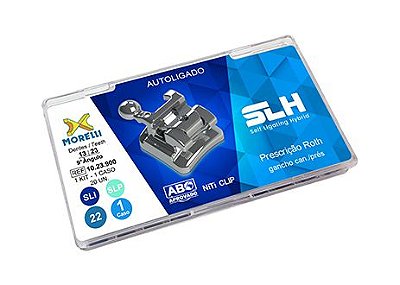 Kit de Bráquetes 01 Caso Roth SLH .022" Gancho Can./Pres - Morelli
