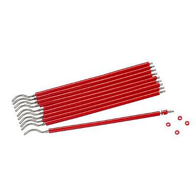 Elástico Ligadura Bengalinha Vermelho - Orthometric