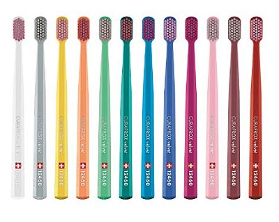 Escova Dental Adulto CS 12460 Velvet Ultra Macia – Curaprox
