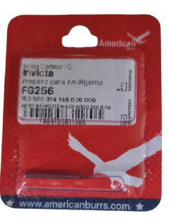 Broca Carbide Preparo de Amálgama FG 256 Invicta - American Burrs