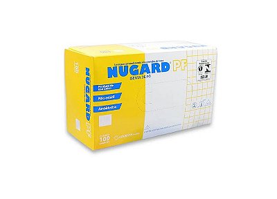 Luva Procedimento Látex s/ Pó Tam. XP - Nugard