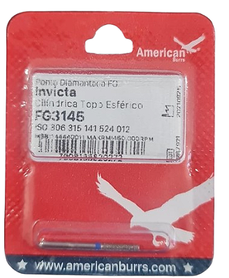 Ponta Diamantada FG 3145 Invicta - American Burrs
