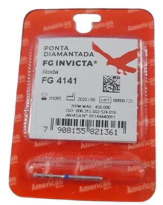 Ponta Diamantada FG 4141 Invicta - American Burrs