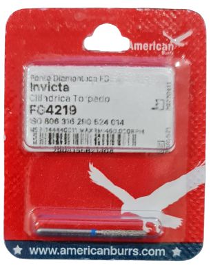 Ponta Diamantada FG 4219 Invicta - American Burrs