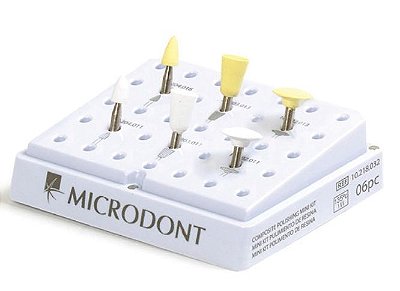 Mini Kit Polimento de Resina - Microdont