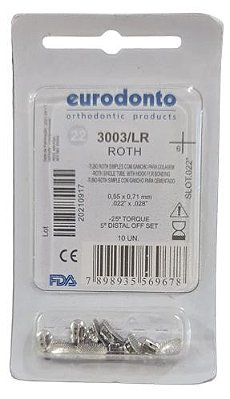 Tubo Simples Cola Roth 1º Molar Inf/Dir (46) - Eurodonto