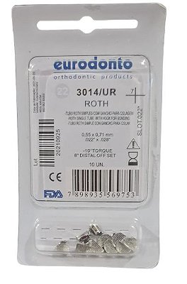 Tubo Simples Cola Roth 2º Molar Sup/Dir (17) - Eurodonto