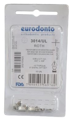 Tubo Simples Cola Roth 2º Molar Sup/Esq (27) - Eurodonto