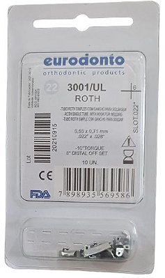 Tubo Simples Solda Roth 1º Molar Sup/Esq (26) - Eurodonto