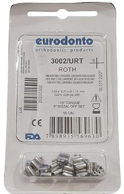 Tubo Triplo Solda Roth 1º Molar Sup/Dir (16) - Eurodonto