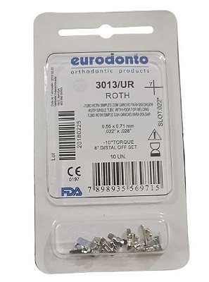 Tubo Simples Solda Roth 2º Molar Sup/Dir (17) - Eurodonto