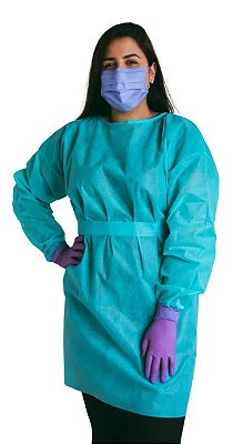 Avental Descartável Acqua Manga Longa - NC