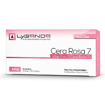 Cera 7 Rosa Lâmina - Lysanda