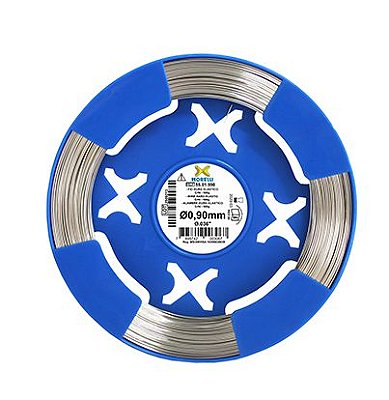 Fio Ortodôntico Duro Elástico CrNi Redondo Ø0,90mm (.036") - Morelli
