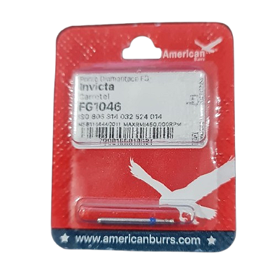Ponta Diamantada FG 1046 Invicta - American Burrs