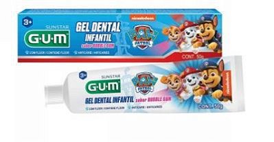 Gel Dental Patrulha Canina Sabor Bubble - Gum