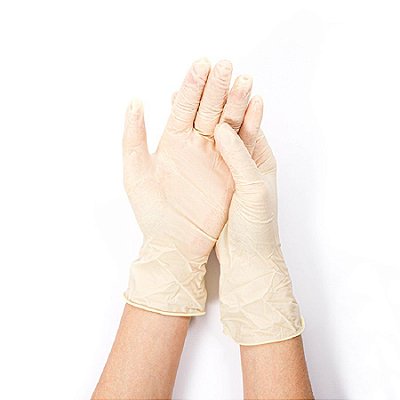 Luva de Procedimento Látex s/ Pó Conforto Lisa Premium Qualit P - Unigloves