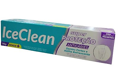 Creme Dental Adulto Menta c/ Flúor - Ice Clean