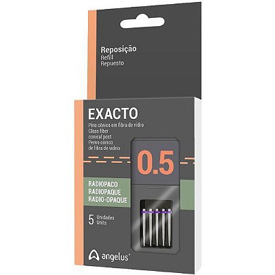 Pino de Fibra de Vidro Exacto nº 0.5 - Angelus