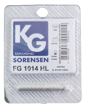 Ponta Diamantada FG 1014HL Esférica - KG Sorensen