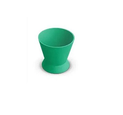 Pote Dappen Silicone Pequeno Verde Bandeira - Preven