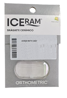 Bráquete Cerâmico Iceram Roth .022 2° Pré Molar I/E (35) - Orthometric