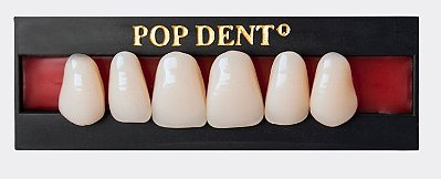 Dente Pop Anterior Superior 3P Cor 62 - Vipi
