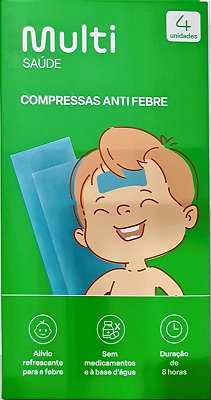 Compressa Anti Febre - Multi Saúde