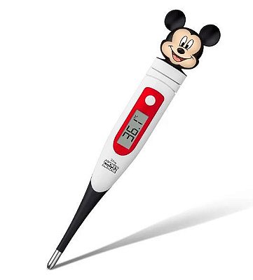 Termômetro Digital Mickey Ponta Flexível - Multi Saúde