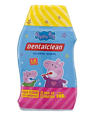Gel Dental s/ Flúor Peppa Pig Baby - Dentalclean
