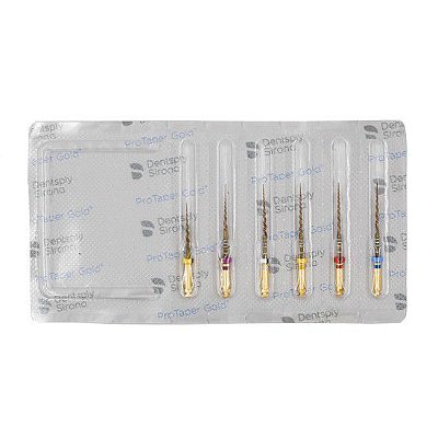 Lima Rotatória Protaper Gold 21mm Estéreis Sortida SX-F3 - Dentsply Sirona