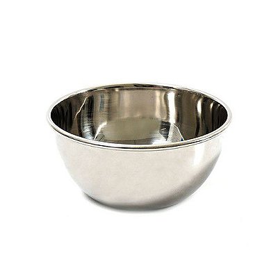 Cuba Inox Redonda 10,5x4,5cm p/ Assepsia 340ml - Golgran