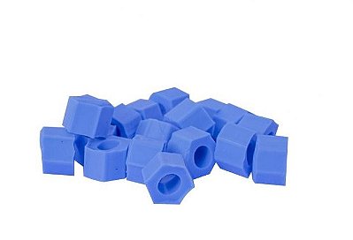 Codificador de Instrumentos Sextavado Silicone Azul Céu - Preven