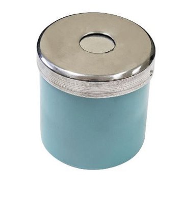 Porta Algodão Limpo c/ Mola Alumínio Tiffany – Lysanda