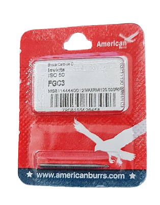 Broca Carbide Cirúrgica Esférica FGC 3 Invicta - American Burrs