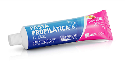 Pasta Profilática Sabor Tuttii-Frutti - Microdont
