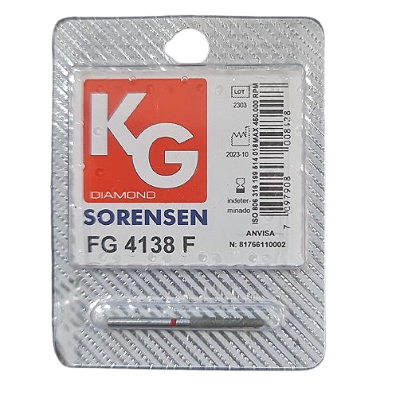 Ponta Diamantada FG 4138F - KG Sorensen