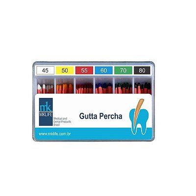 Guta Percha Calibrada 45-80 - MK Life