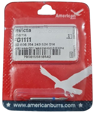 Ponta Diamantada FG 1111 Invicta - American Burrs