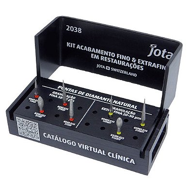 Kit Acabamento Fino e Extrafino em Restaurações - Jota