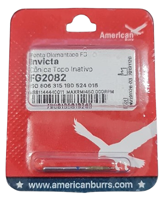 Ponta Diamantada Invicta FG 2082 - American Burrs
