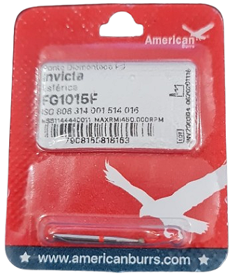 Ponta Diamantada FG 1015F Invicta - American Burrs