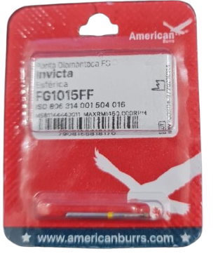 Ponta Diamantada FG 1015FF Invicta - American Burrs