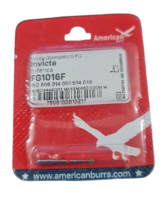 Ponta Diamantada FG 1016F Invicta - American Burrs